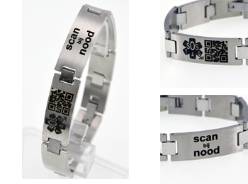sos armband rvs bloklock (140)